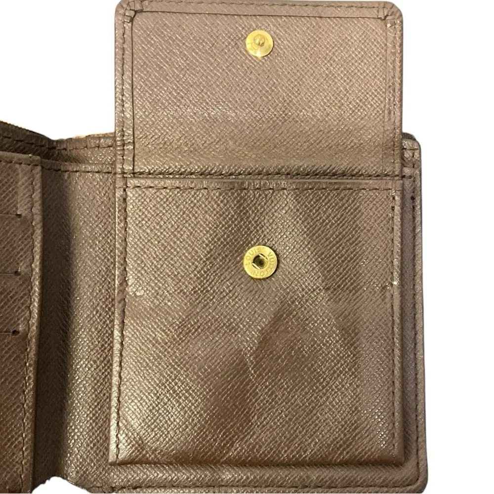 💼 Louis Vuitton Damier Ebene Canvas Bifold Wallet |‎ Made in Spain